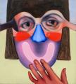 Ivana de Vivanco: Enlightening Smile, 2020, oil on canvas, 40 x 36 cm

